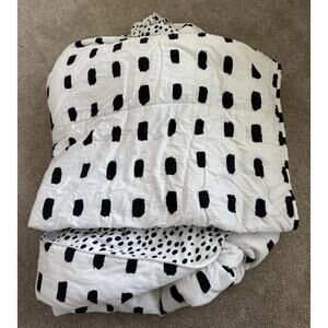 Beddy's Bed Ease 6 Pc Full Size Dash Dot Bedding Set